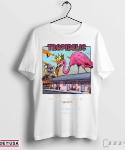 Official Tropidelic The Agora Theater in Cleveland OH November 23 2024 Flamingo Shirts