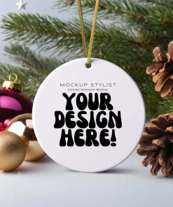 Ceramic Ornament Mockup