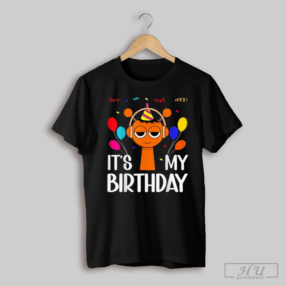 Sprunki Kids Birthday Its My Birthday Sprunki Birthday T Shirt