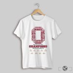 2024 25 Cfp National Champions Ohio State Bucketes Limited Shirt