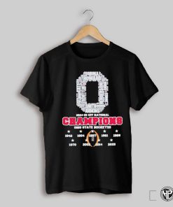 2024 25 Cfp National Champions Ohio State Buckeyes Shirt