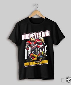 2025 National Champions Buckeyes Win Wolverines Mascot Shirt