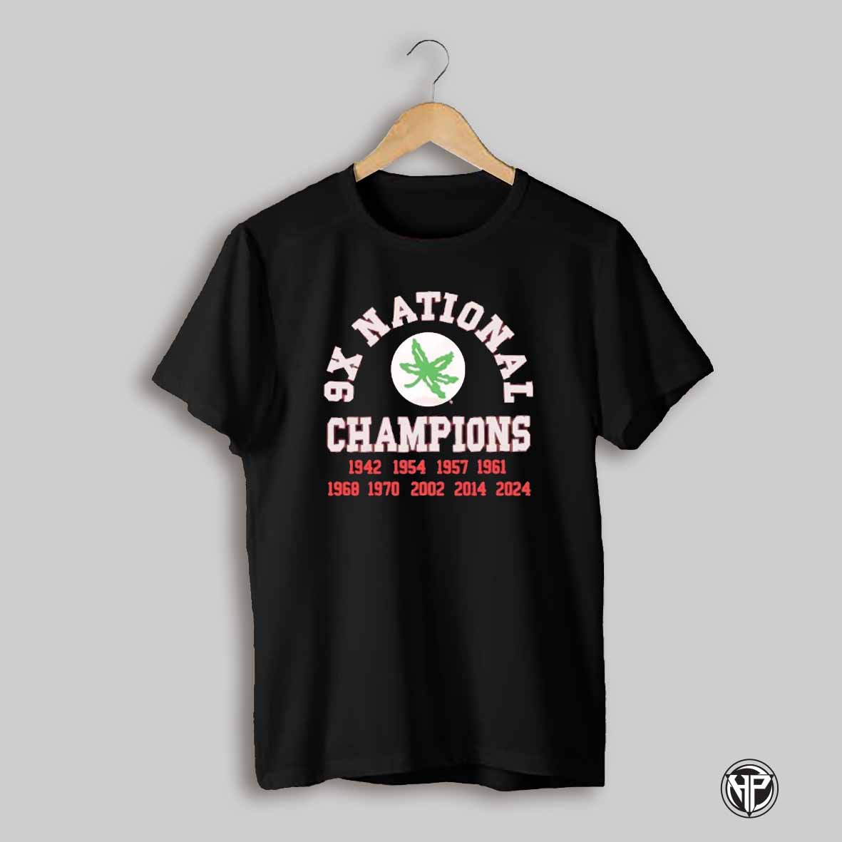 9x National Champions Ohio State Buckeyes 2024 Shirt