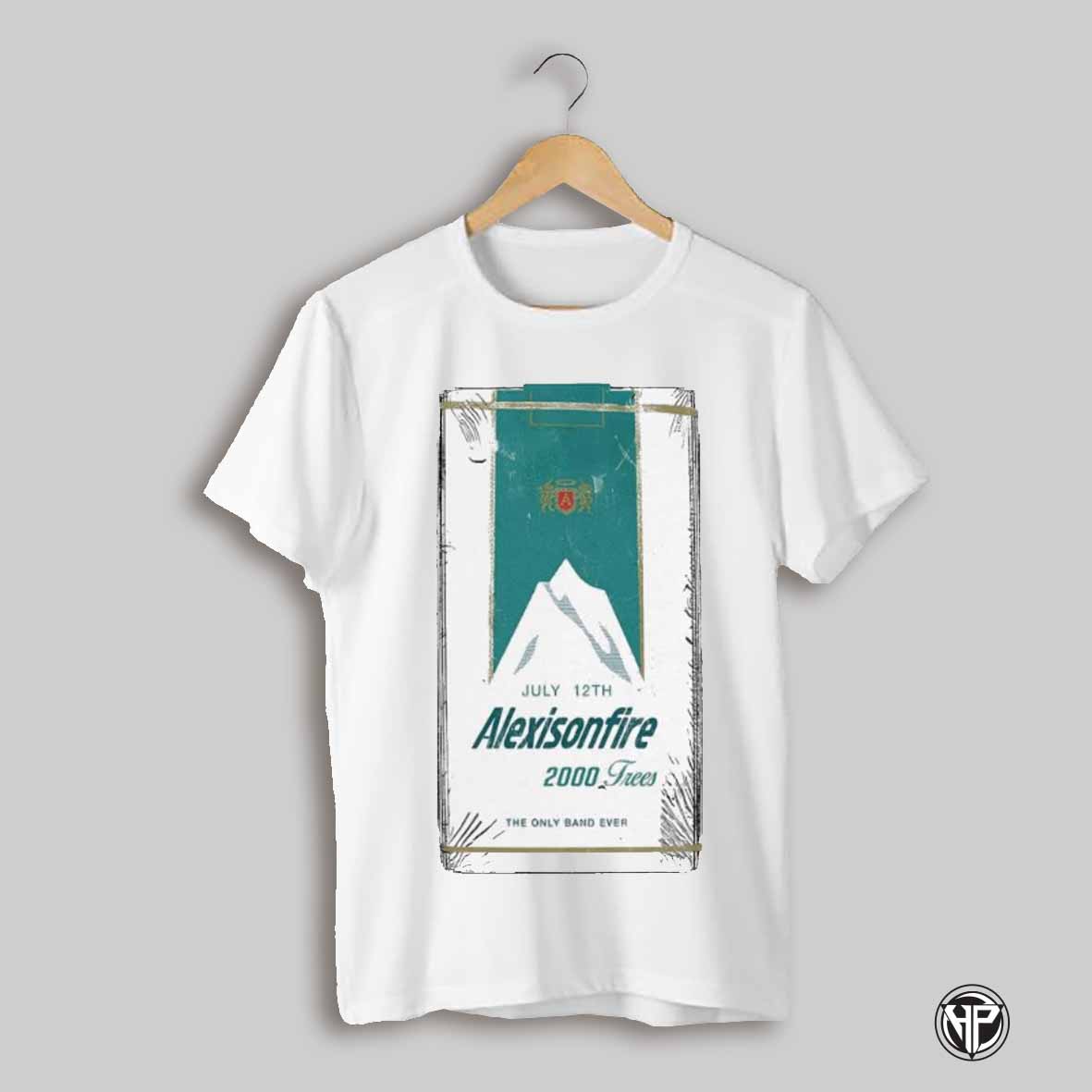 Alexisonfire 2000trees Festival July 12th 2025 Tour Shirt