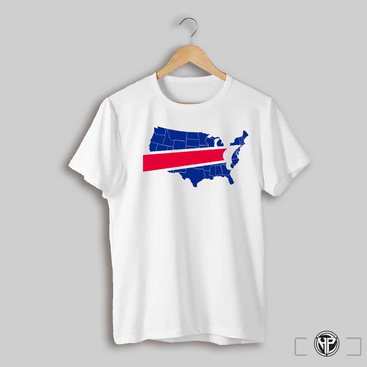 Americas Team Buffalo Bills Logo Shirt