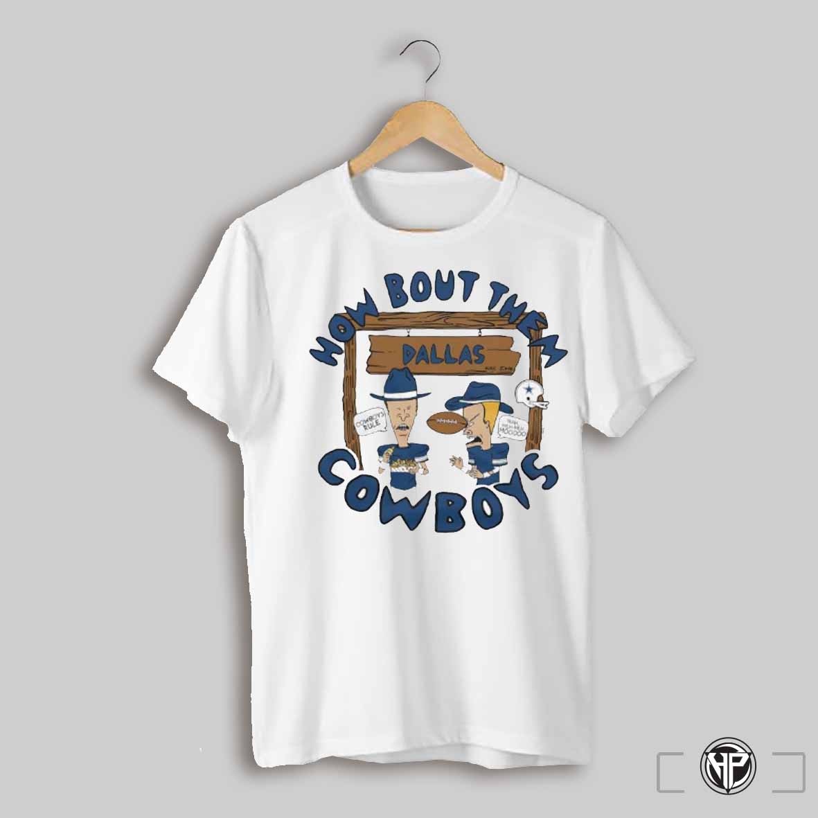 Beavis And Butt Head X Dallas Cowboys How Bout Them Cowboys Shirt 3