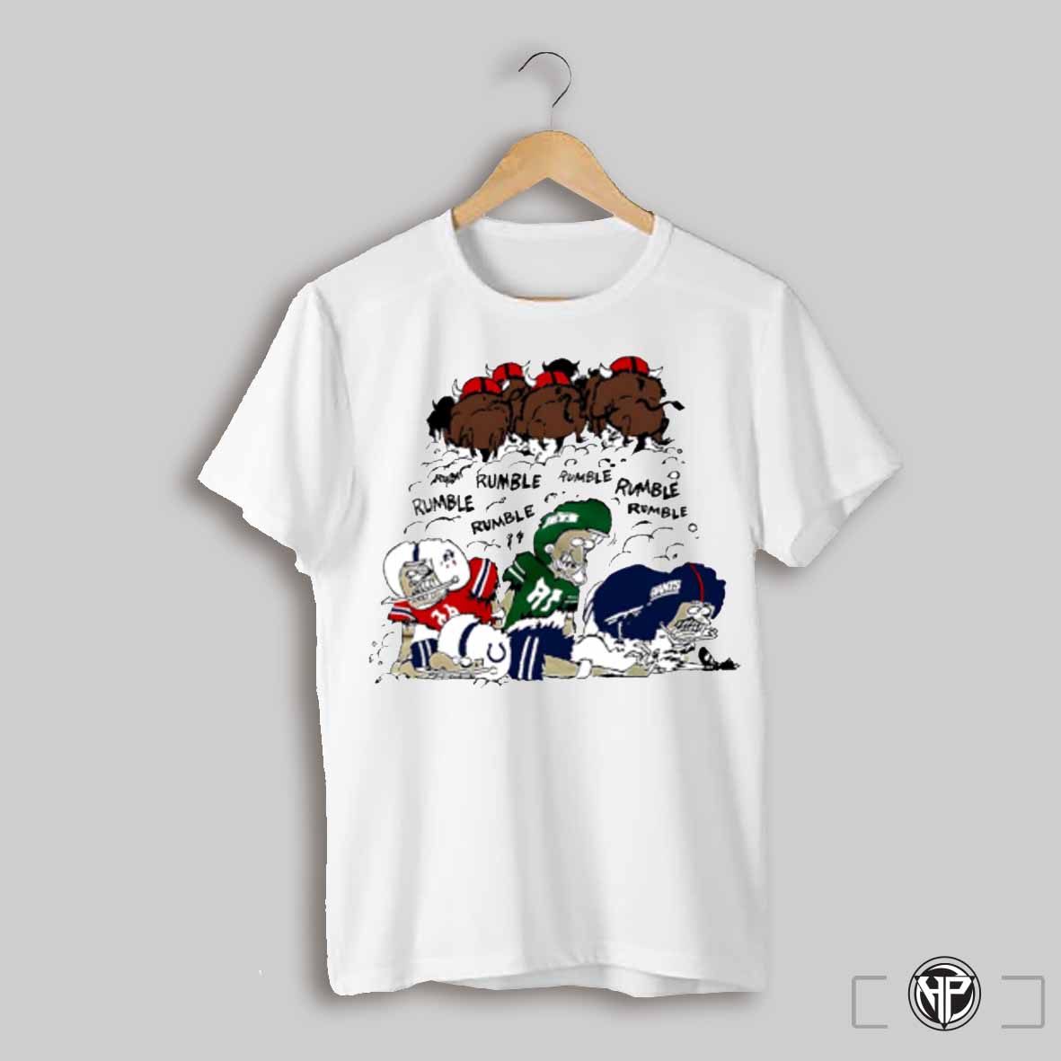 Buffalo Football Enhanced 1988 Design Cartoon Vintage Shirt