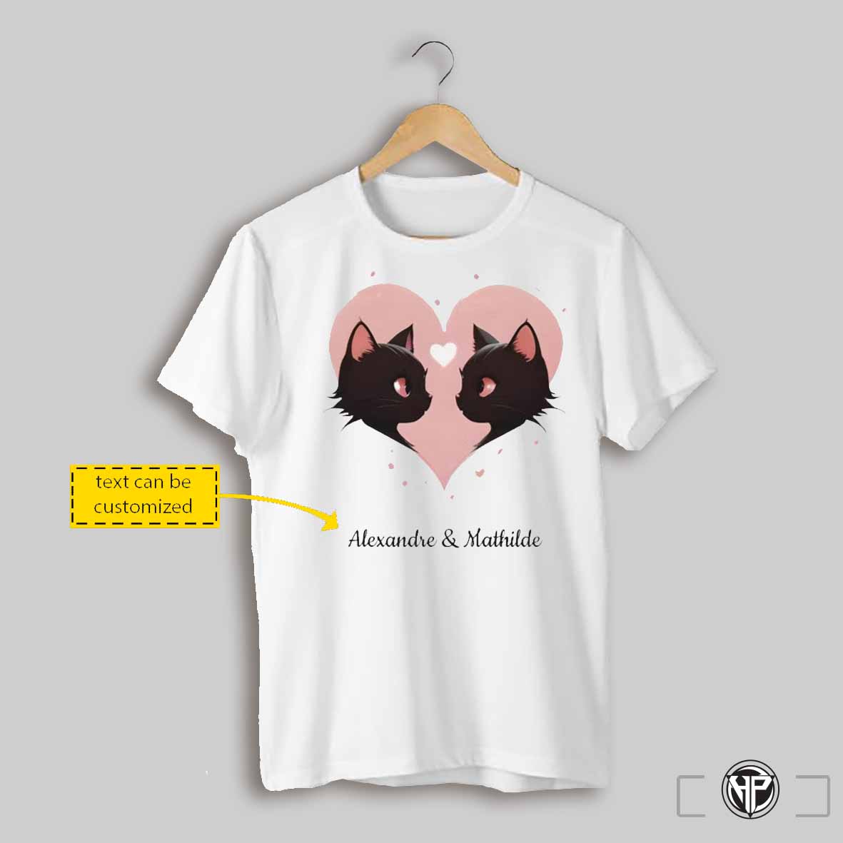 Cats Tshirt For Valentines Day Custom T Shirt