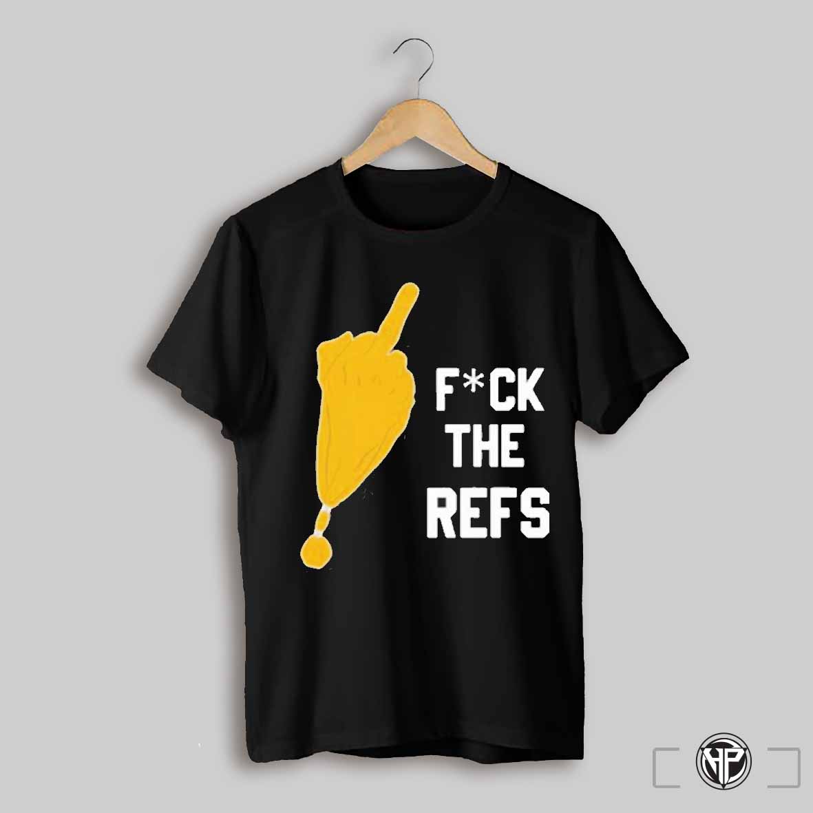Censored Fuck The Refs Flag Shirt