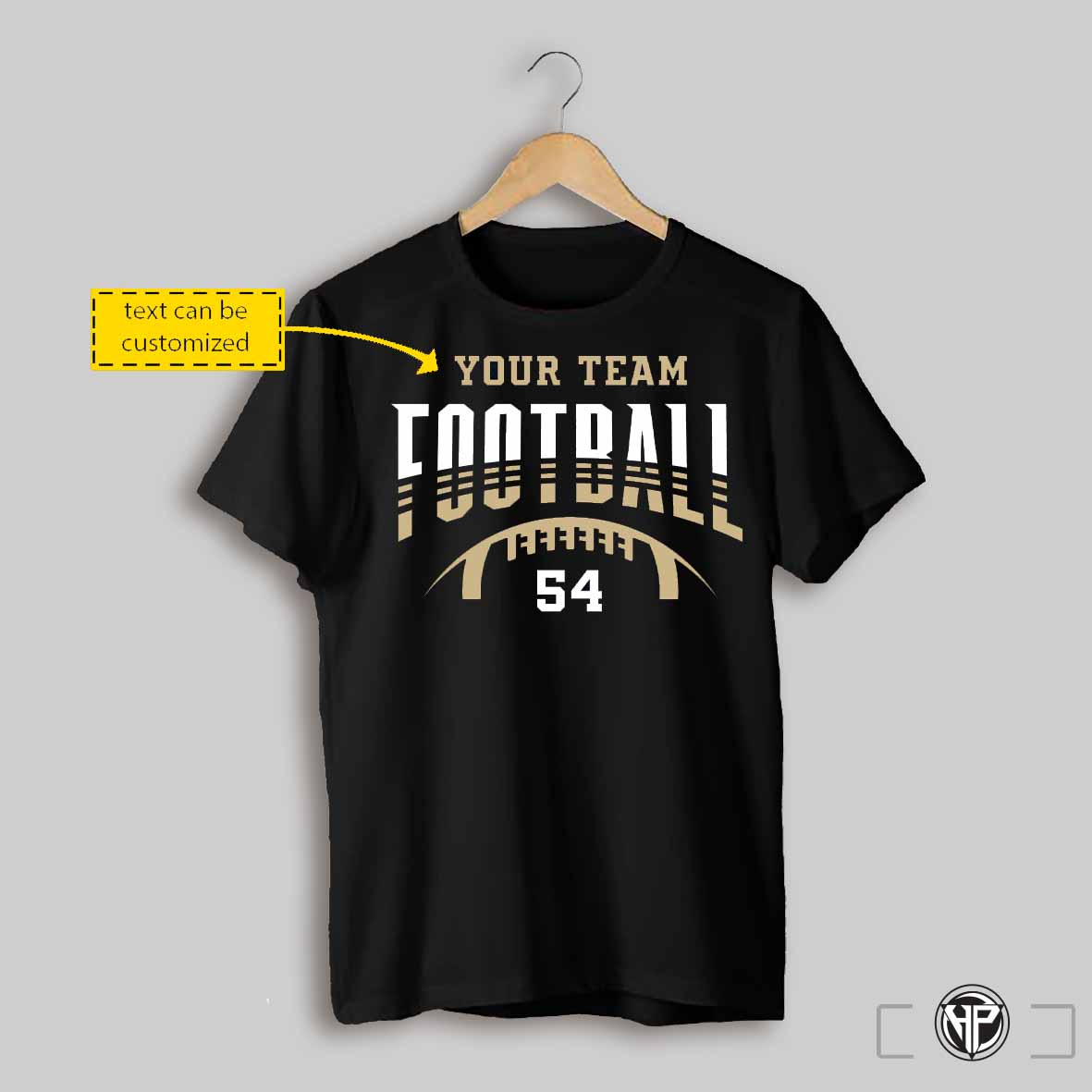 Comfort Colors Personalized Football Season Custom T Shirt