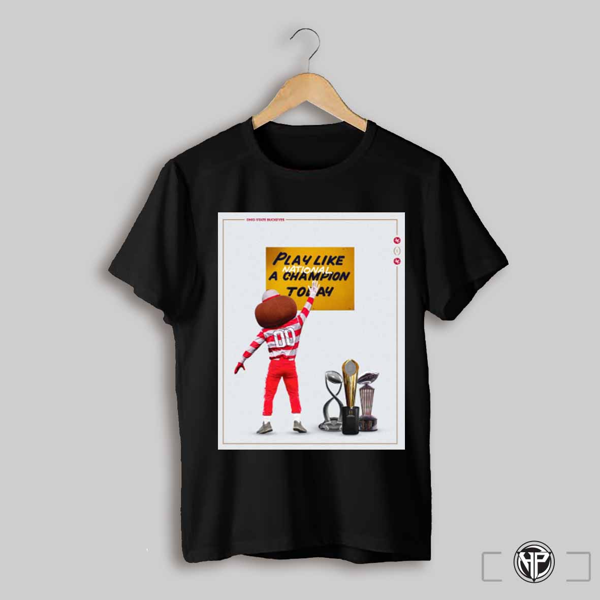 Congratulations Ohio State Buckeyes Win Notre Dame Fighting Irish Play Like National A Champion Today 2024 Poster T Shirt