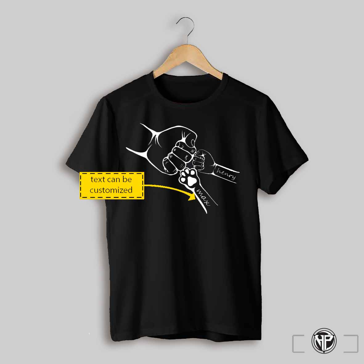 Custom Dad And Dog Dad Trending T Shirt