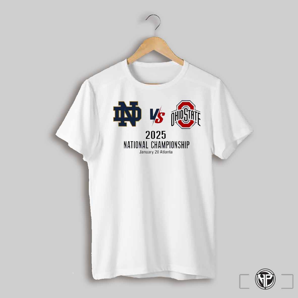 Dame Fighting Irish Vs Ohio State Buckeyes 2025 National Championship January Atlanta Shirt