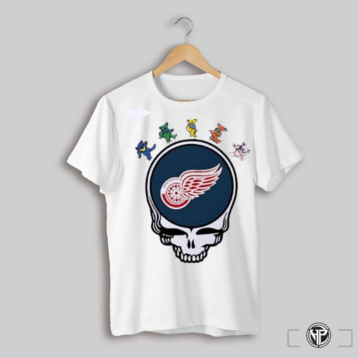 Detroit Red Wings X Grateful Dead Night For Fans Shirt