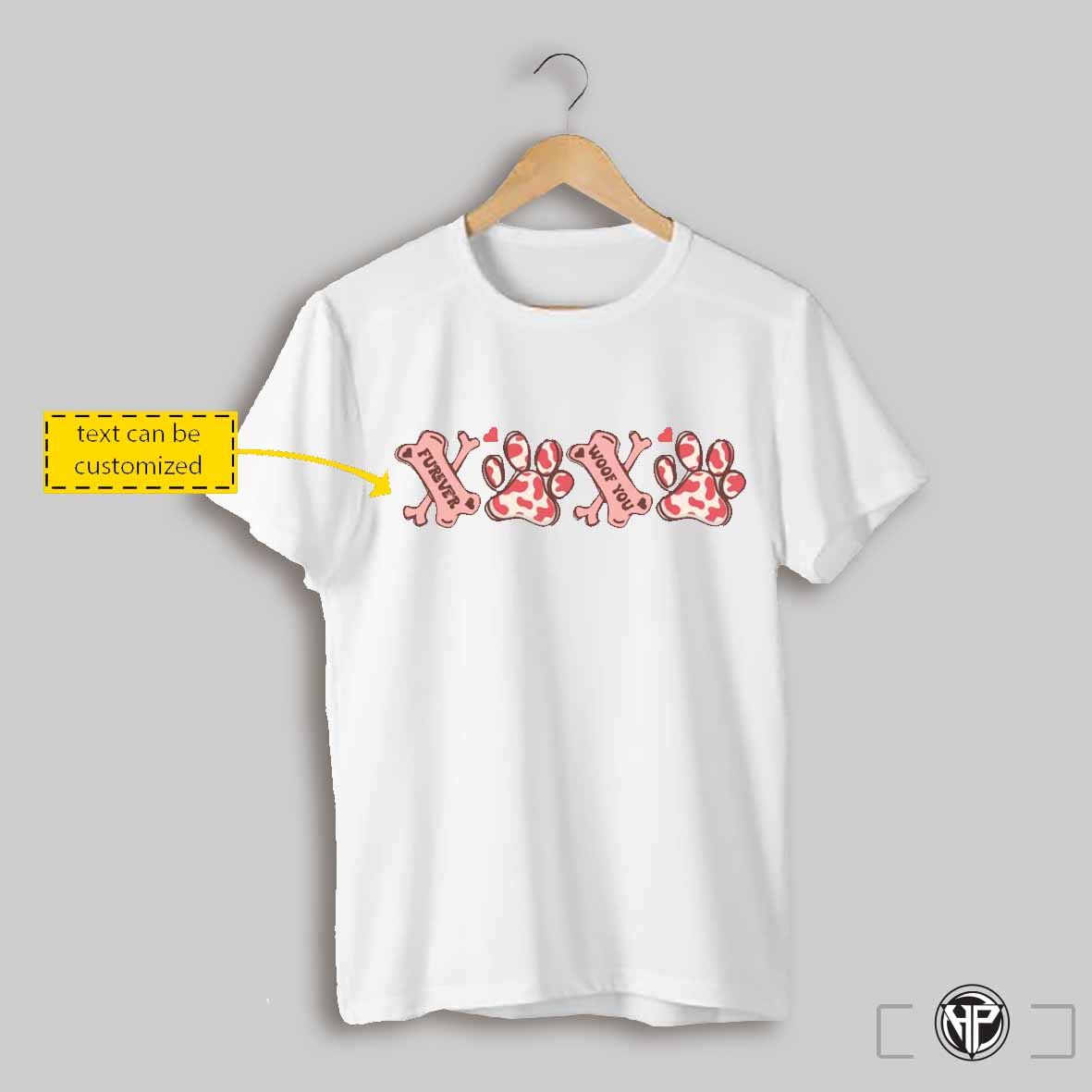 Dog Valentine Day Custom T Shirt