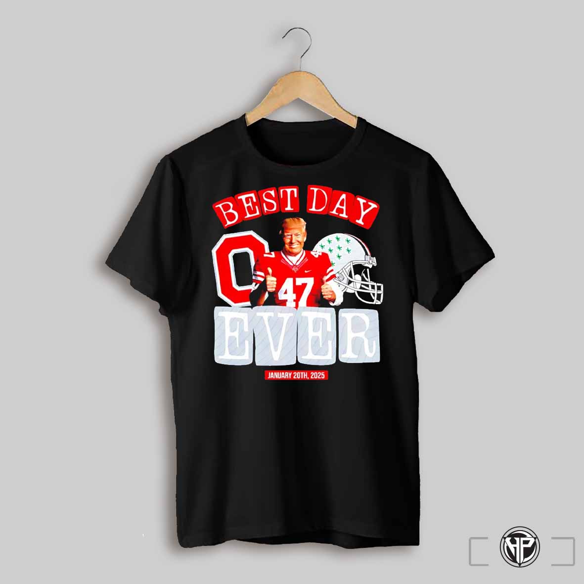 Donald Trump X Ohio State Buckeyes 2025 Cfp National Champions Best Day Ever Shirt