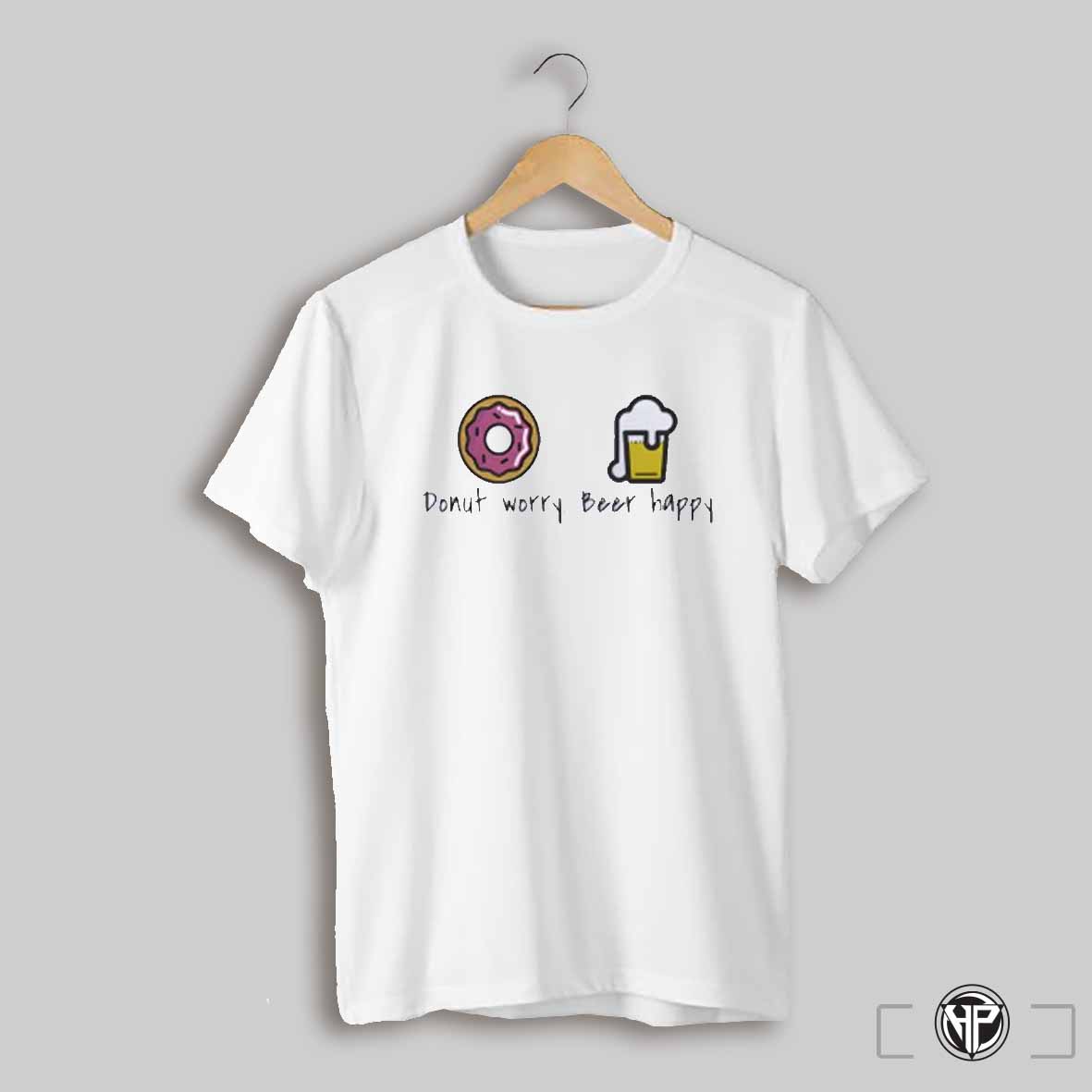 Donut Worry Beer Happy Shirt