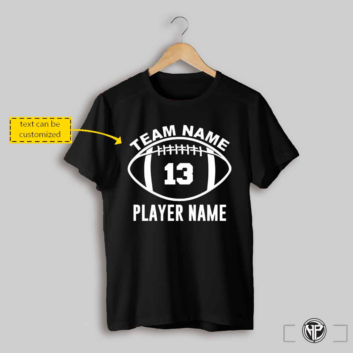 Football Long Sleeve Custom T Shirt