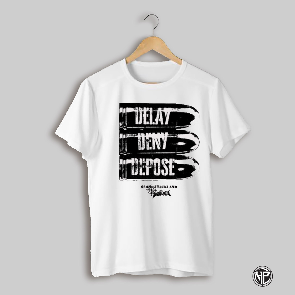 Full Violence X Sean Strickland Delay Deny Depose T Shirt