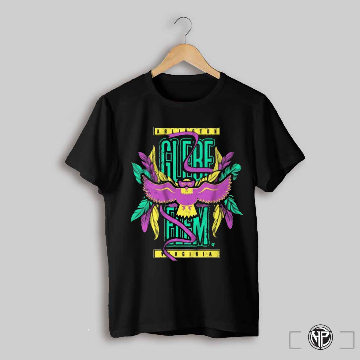 Glebe Elementary Mardi Gras Arlington Virginia T Shirt