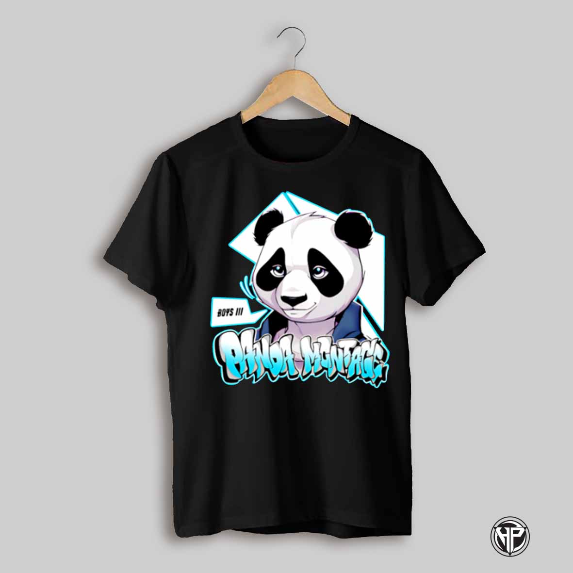 Graffiti Panda Montage Boys Shirt