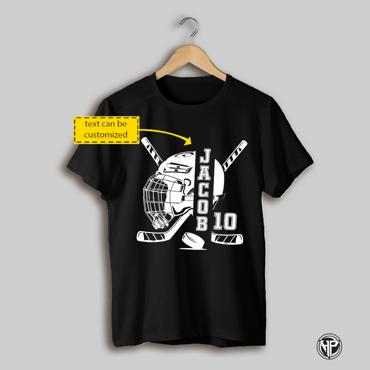 Hockey Player Shirthockey Team Name Custom T Shirt