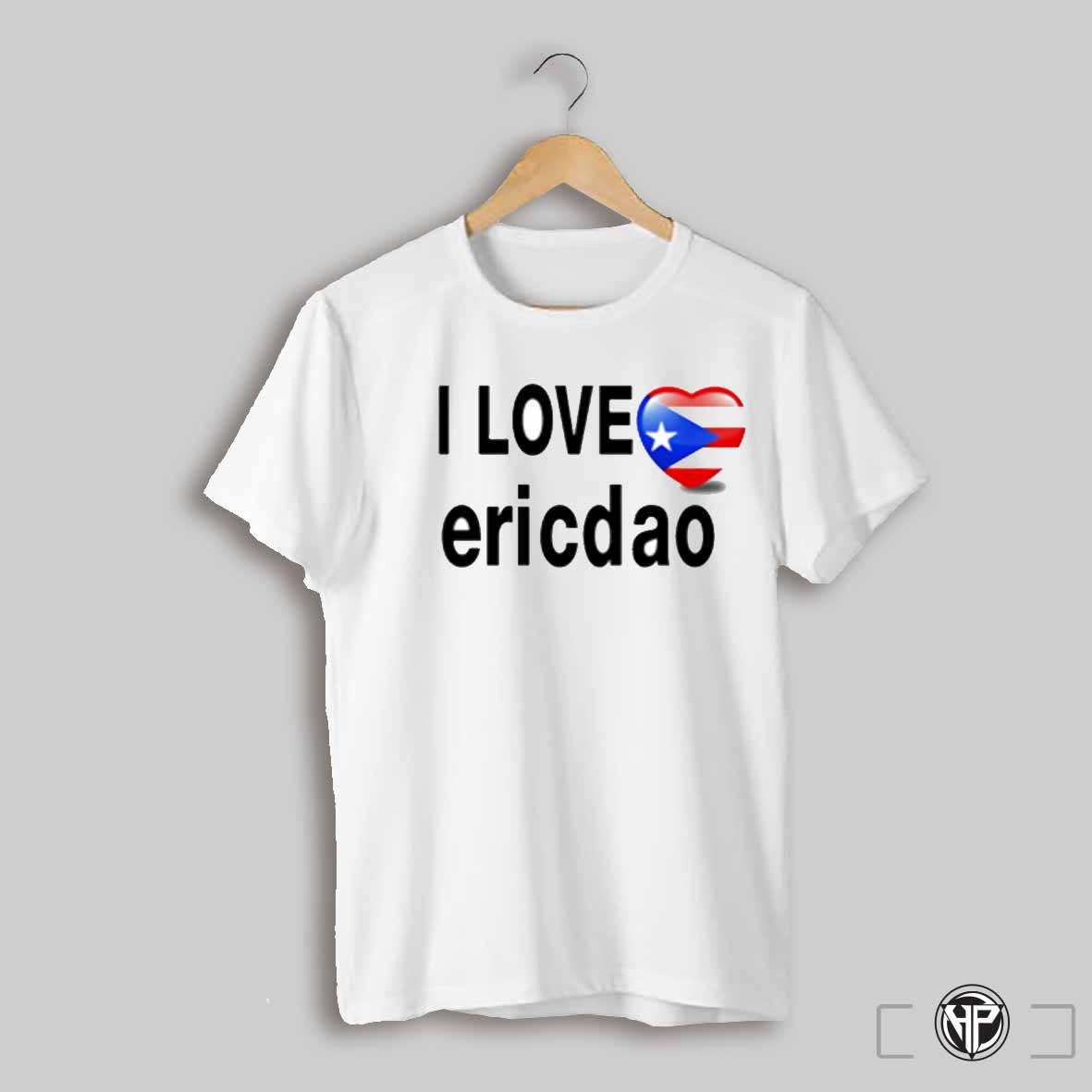 I Love Ericdao American Flag Shirt