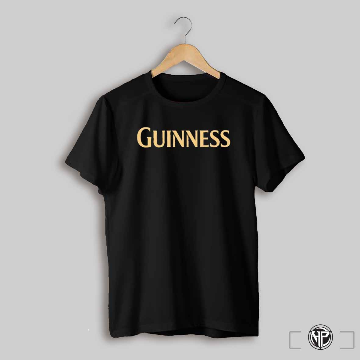 Joe Montana Wearing Guinness Shirt
