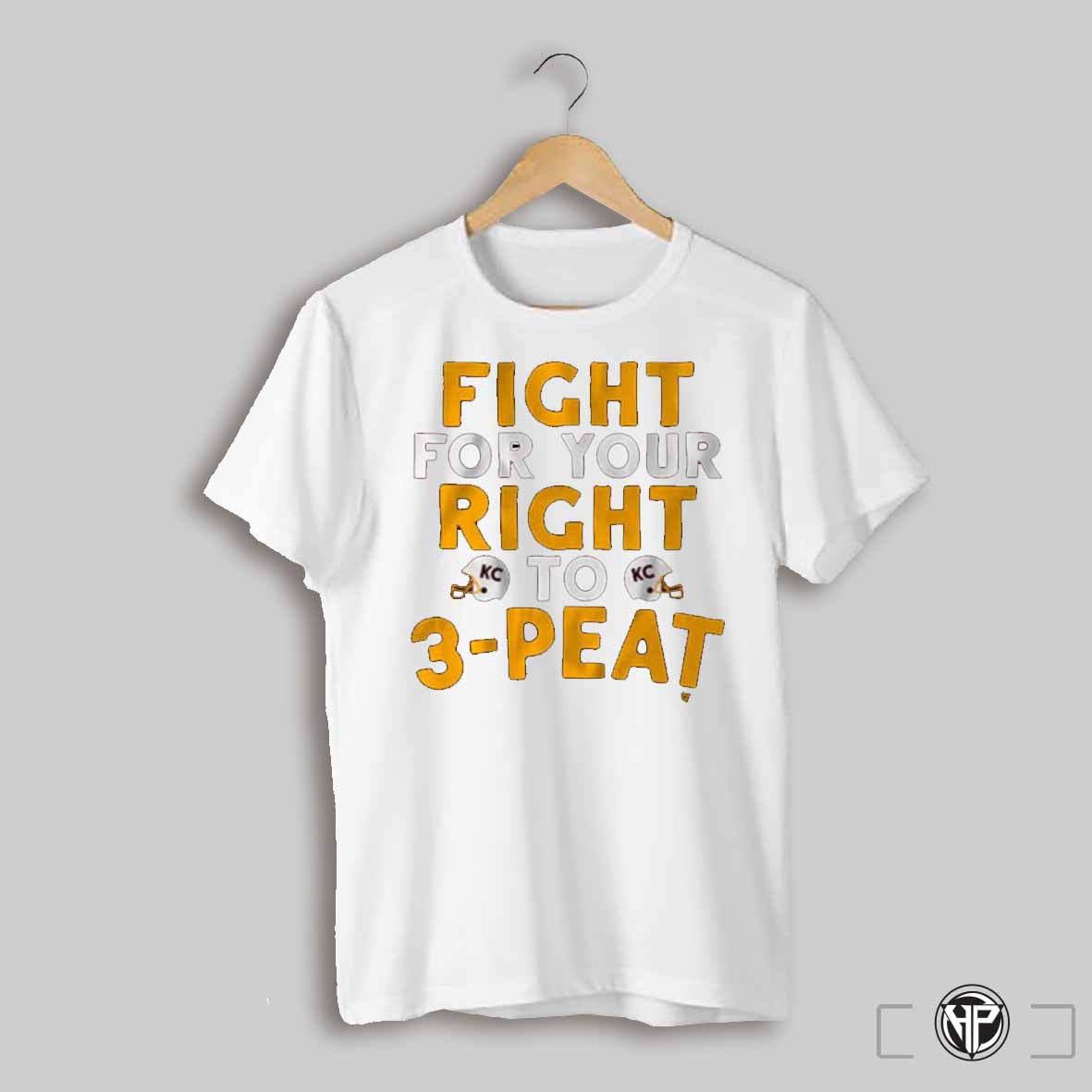 Kansas City Chiefs Nfl Football Fight For Your Right To 3 Peat T Shirt