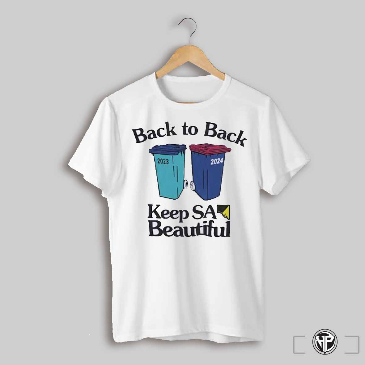 Keep South Australia Beautiful Back To Back Footy Shirt