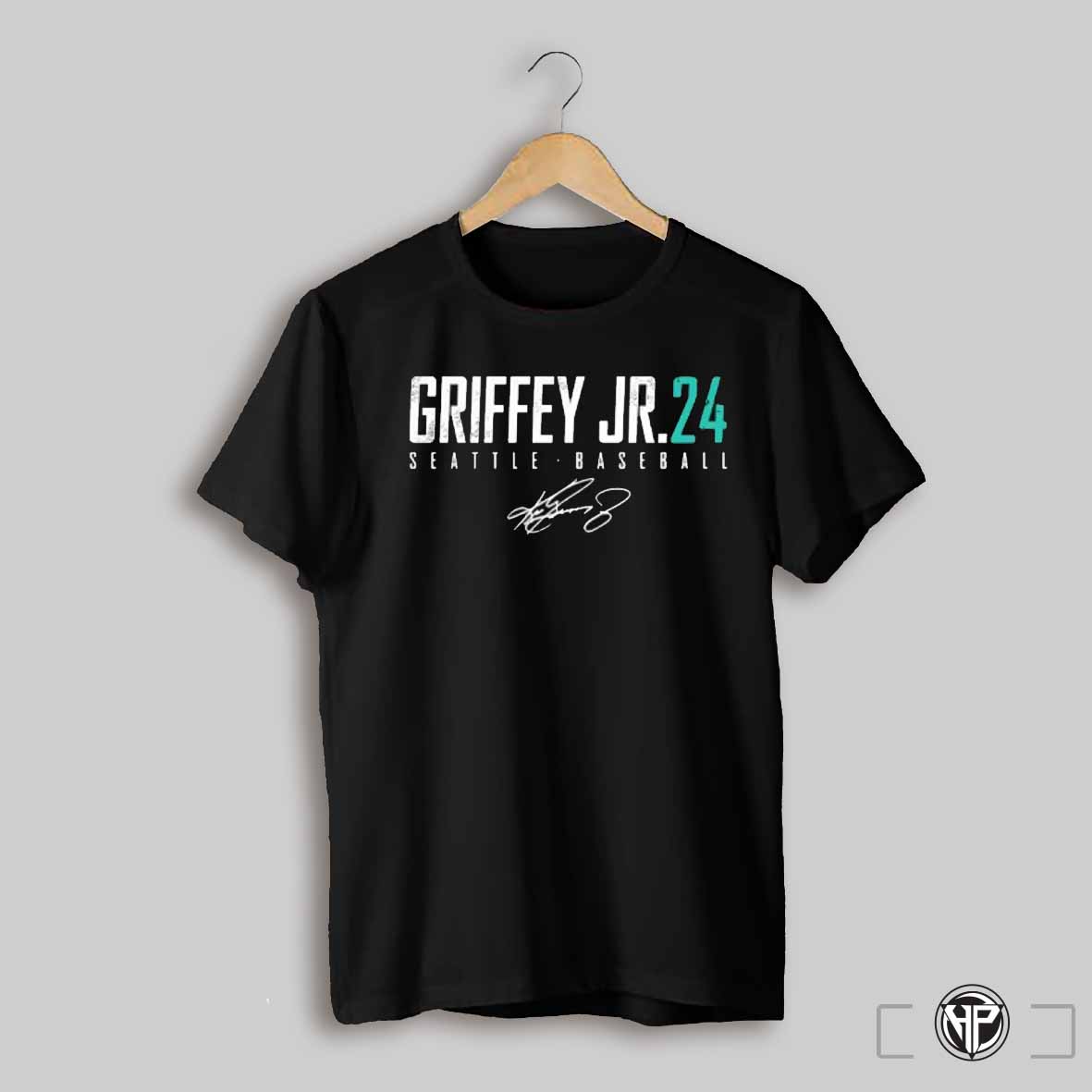 Ken Griffey Jr 24 Seattle Mariners Baseball Signature Shirt