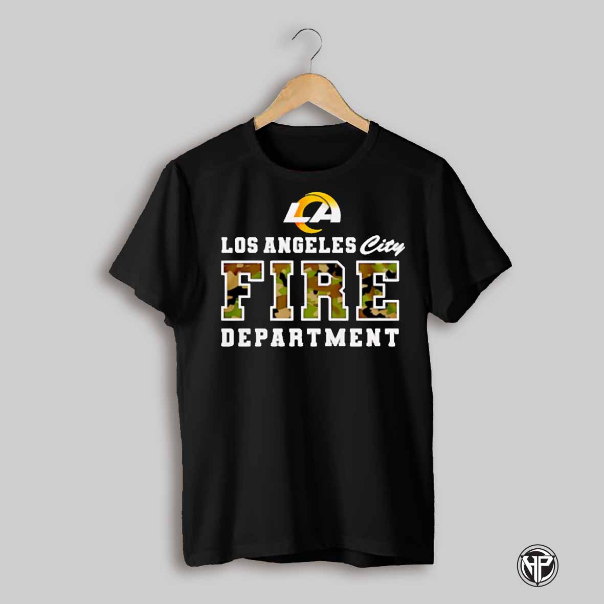 Los Angeles Rams Coach Sean Mcvay Lafd Camo Fire Department Shirt