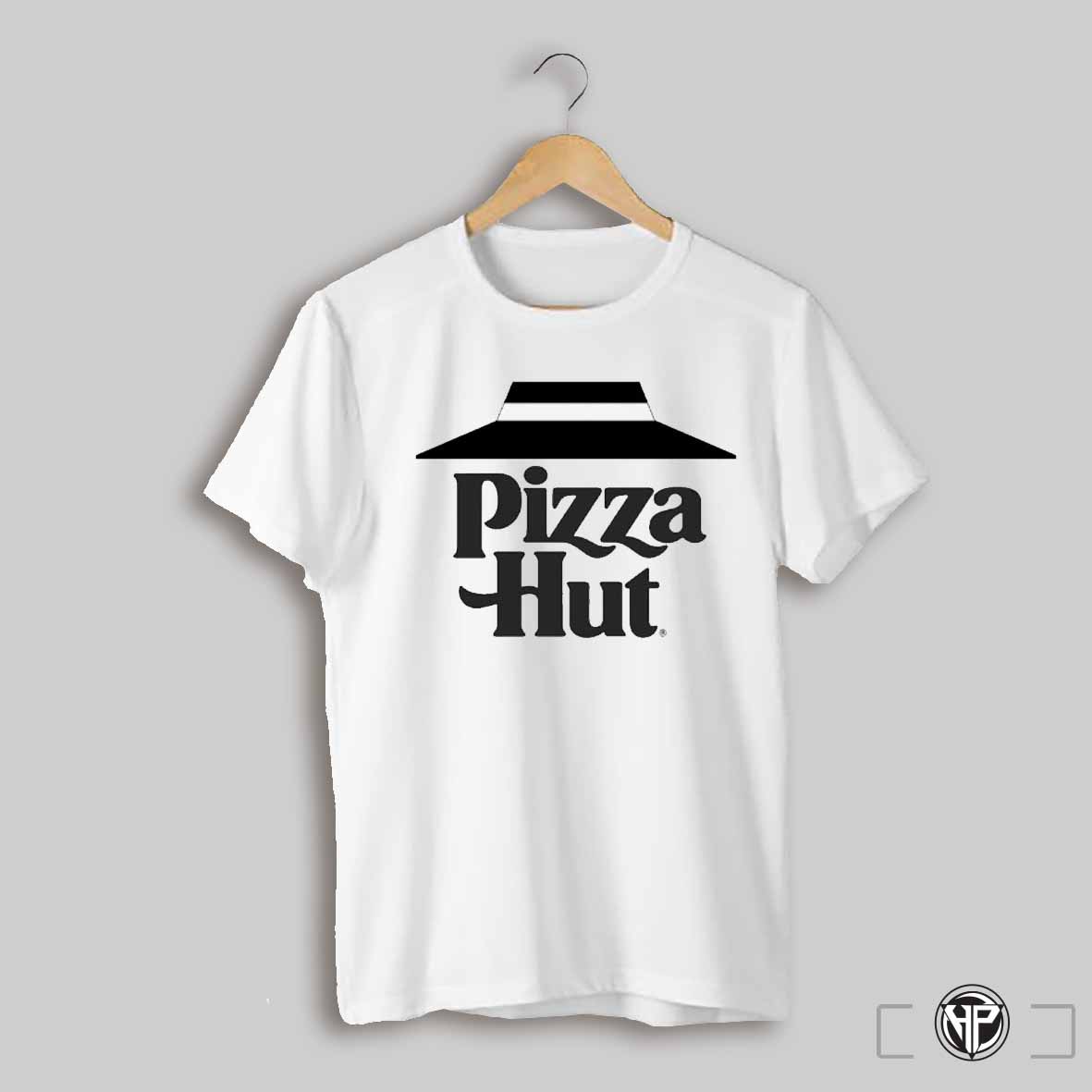 Melania Trump Wearing Pizza Hut Parody Logo Shirt