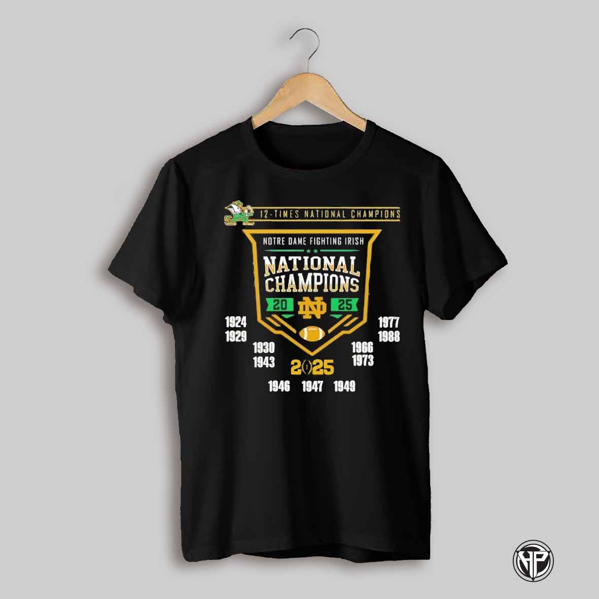 Ncaa College Football National Champions 2025 Notre Dame Fighting Irish Shirt