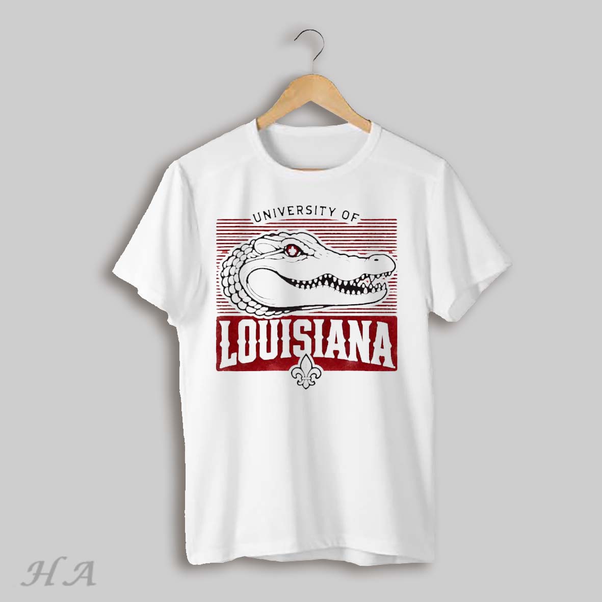 Official Top University Of Louisiana At Lafayette Crocodile T Shirt Sweatshirt Tee Shirt