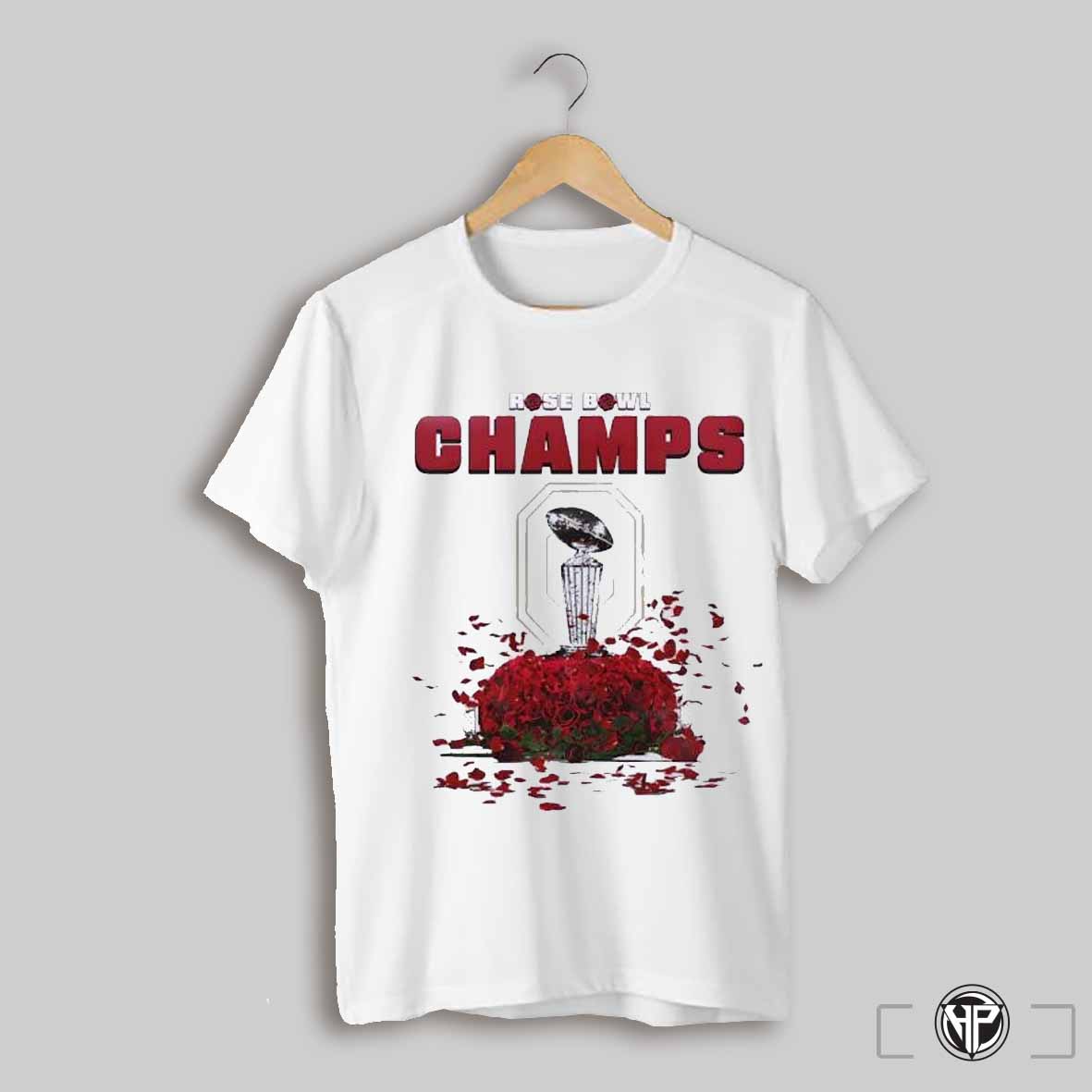 Ohio State Buckeyes College Football Playoff 2025 Rose Bowl Champions T Shirt