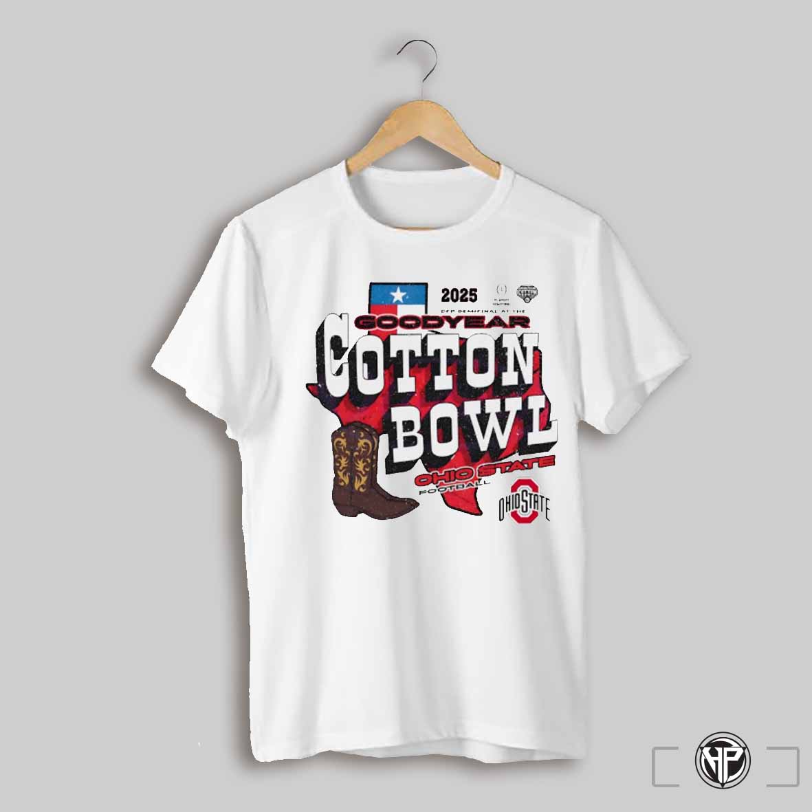 Ohio State Buckeyes Football Cotton Bowl Goodyear 2025 Shirt