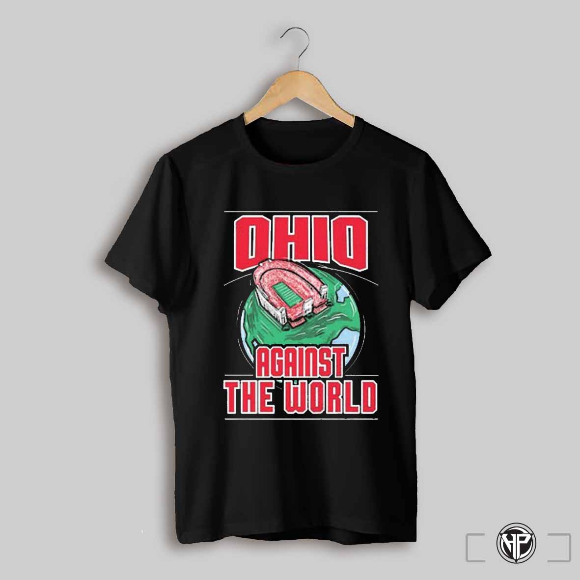 Ohio State Buckeyes Win Notre Dame Fighting Irish Ohio Against The World Stadium Graphic 2024 T Shirt