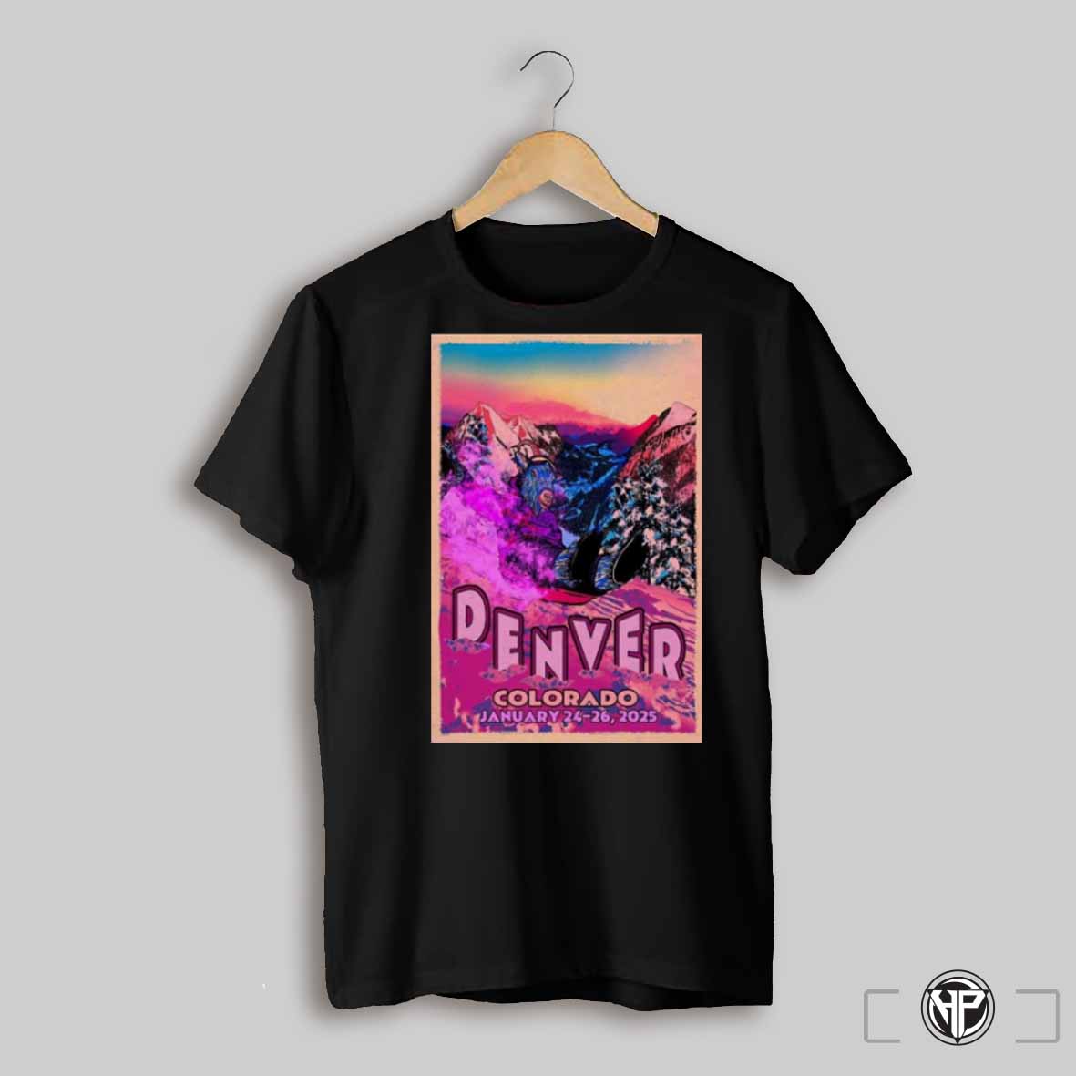 Poster Billy Strings Denver January 24 26 2025 Ball Arena T Shirt
