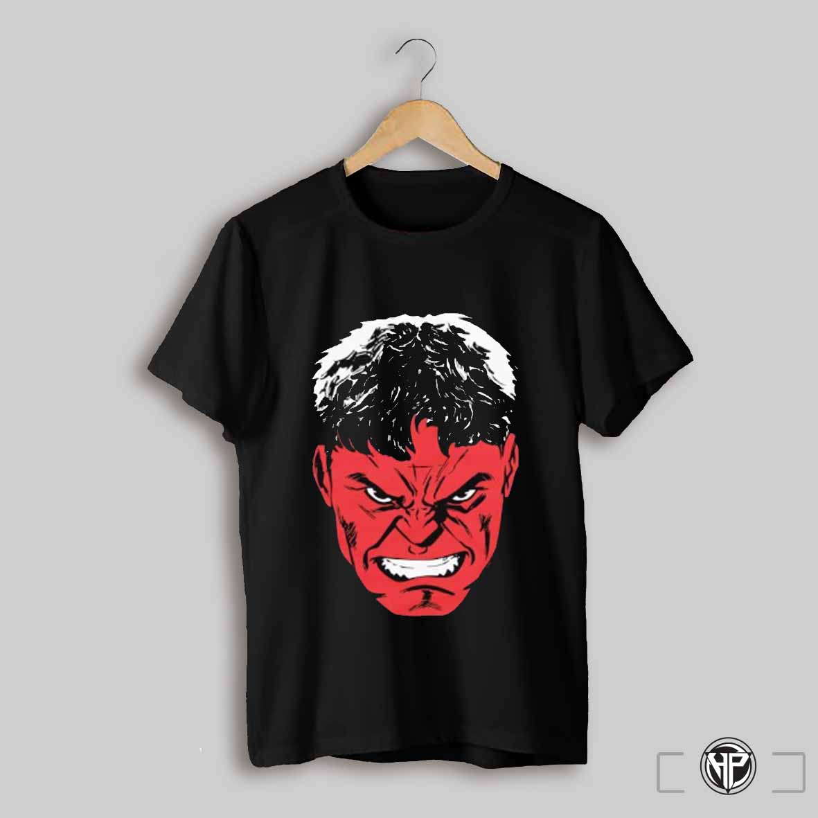 Red Hulk Head Shirt