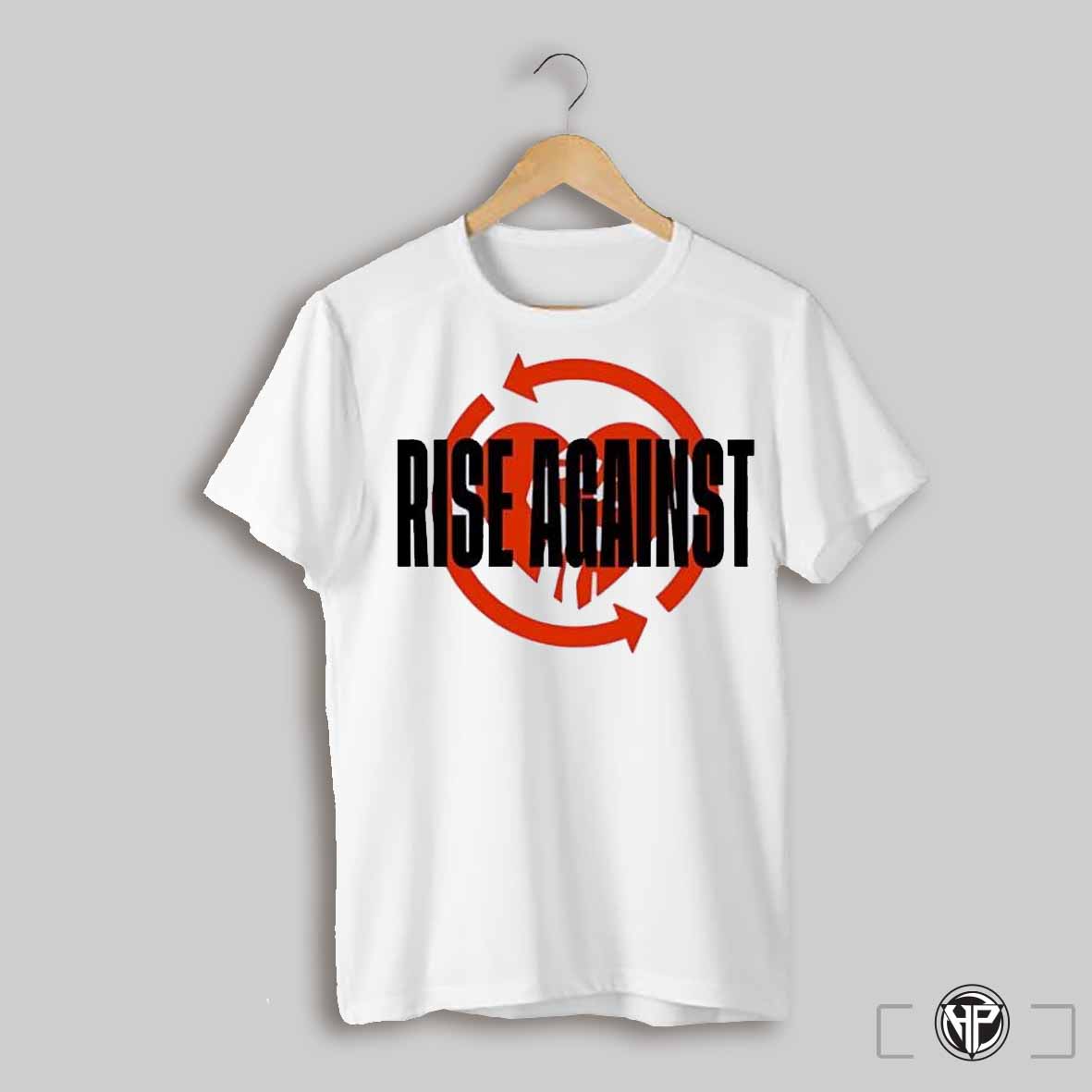 Rise Against Red Heart Fist Shirt