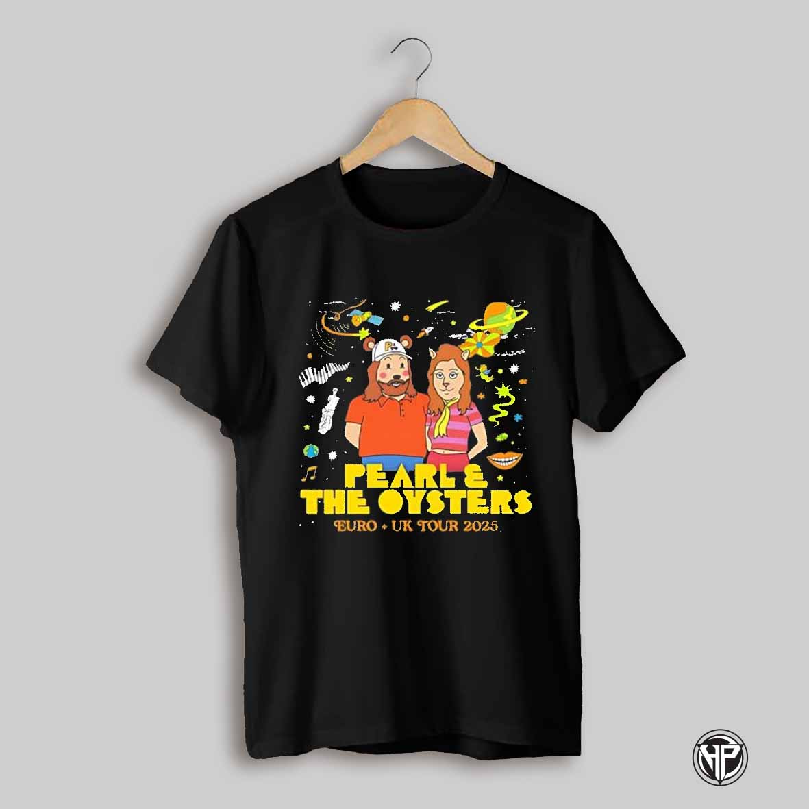 Show Euro Uk Tour 2025 Pearl And The Oysters Shirt