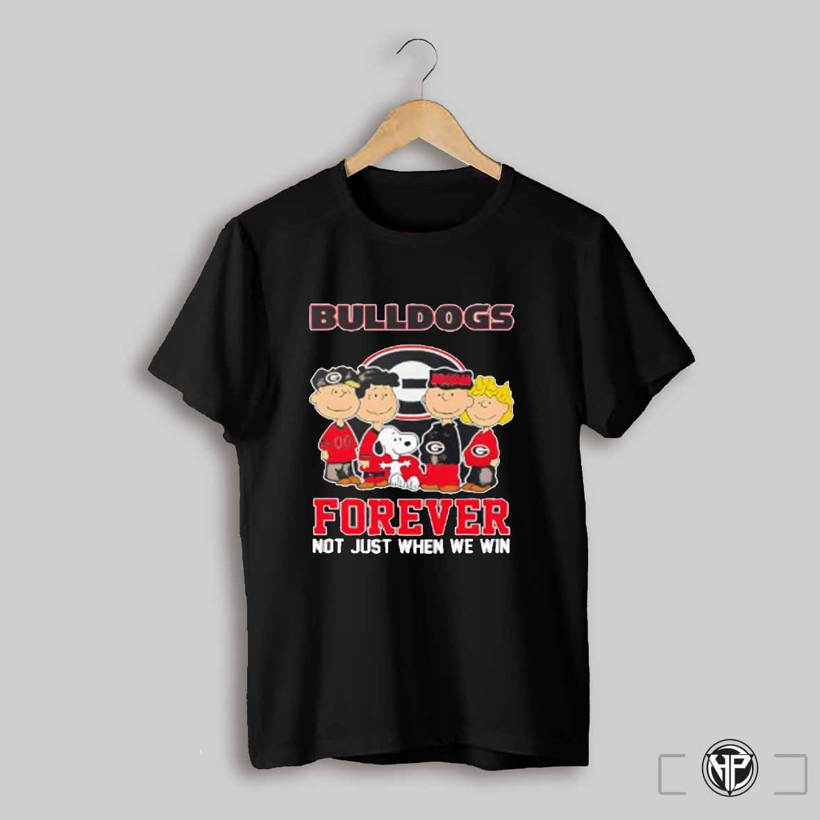 Snoopy And Friends Georgia Bulldogs Forever Not Just When We Win Shirt