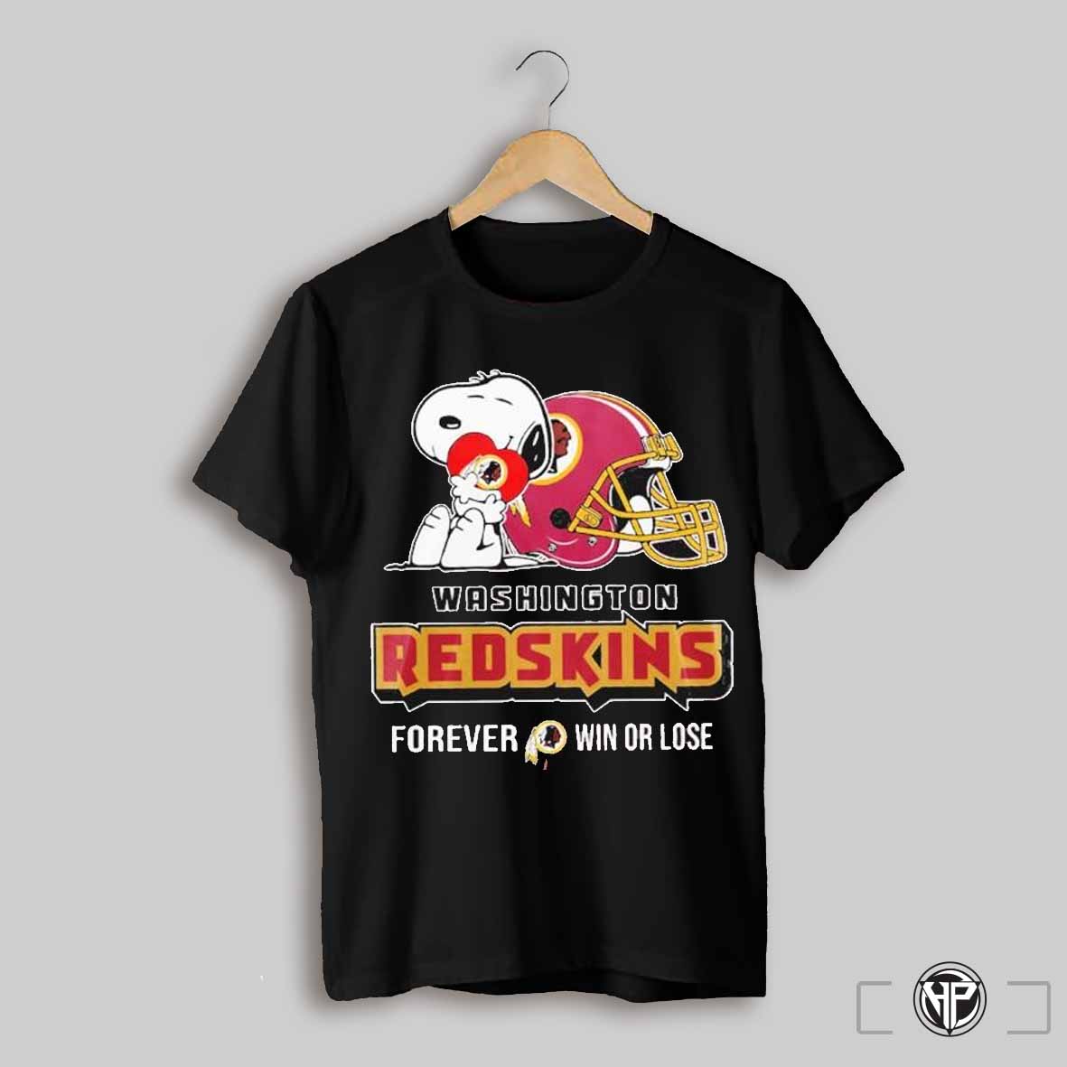 Snoopy Washington Commanders Redskins Forever Win Or Lose Helmet T Shirts