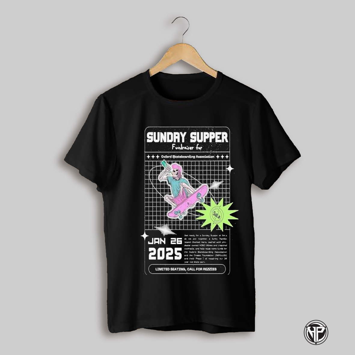 Sunday Supper Jan 26 2025 Seating Call For Show T Shirts