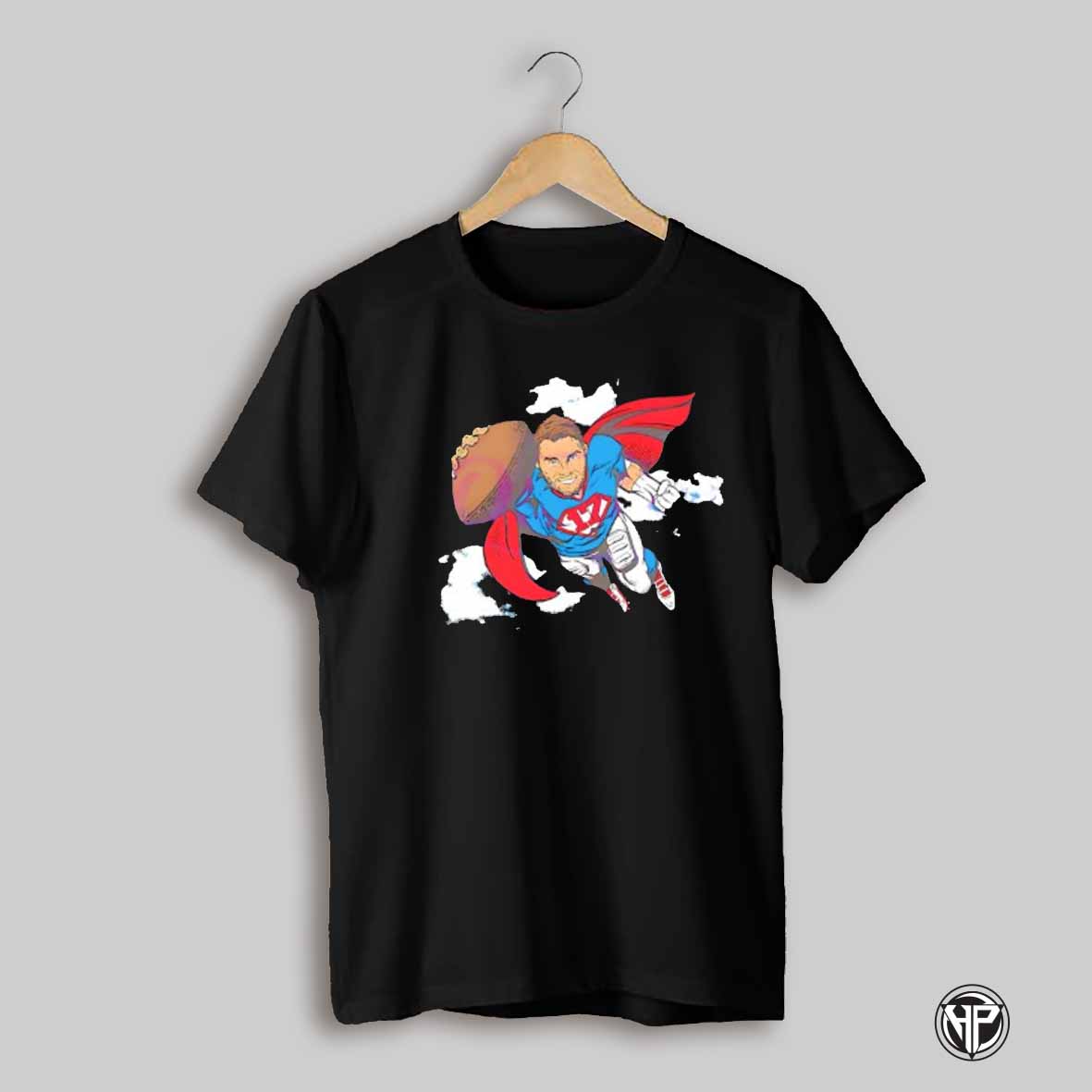 Superhero Josh Allen Buffalo Bills Flying Shirt