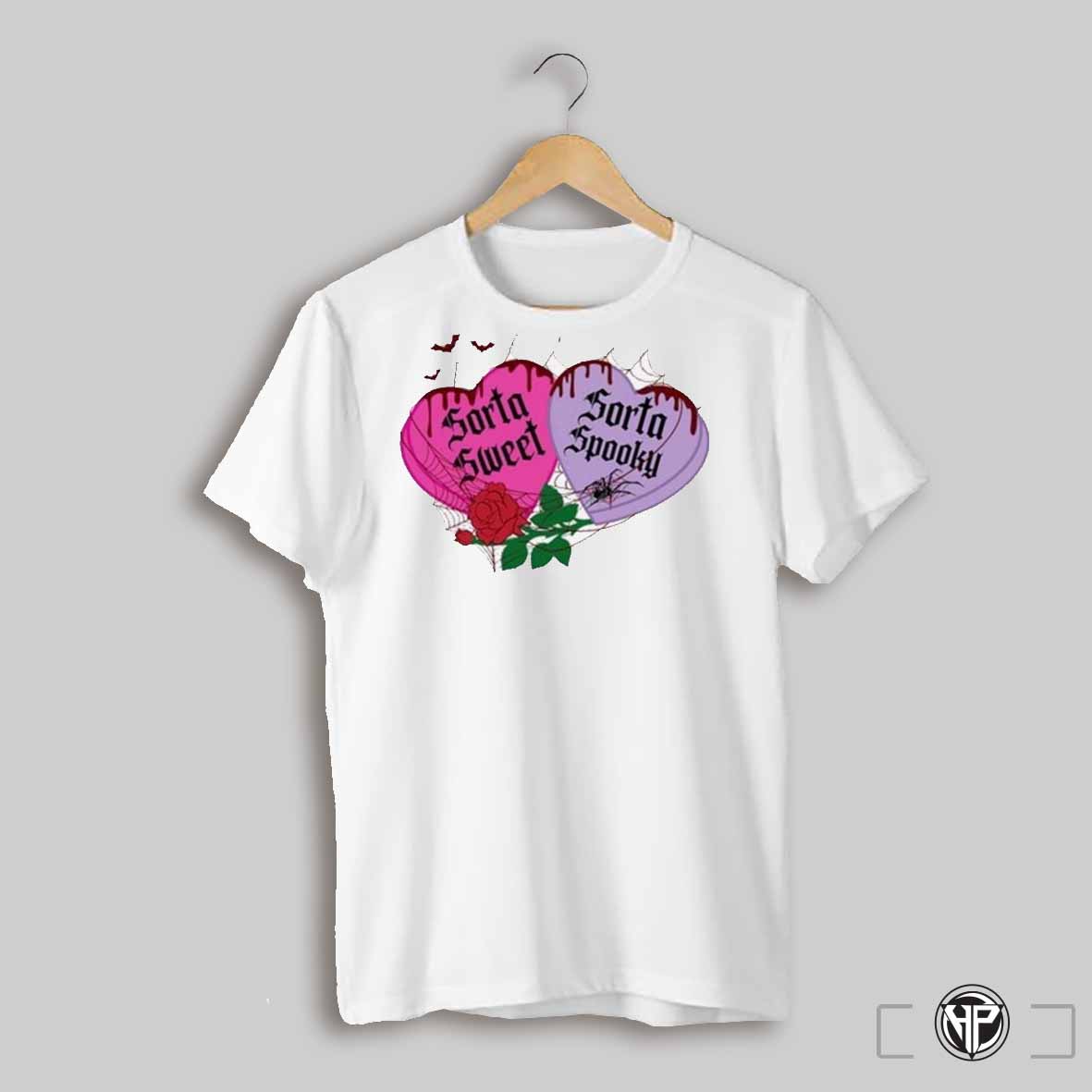 The Chivery Sorta Sweet Sorta Spooky Heart Shirt