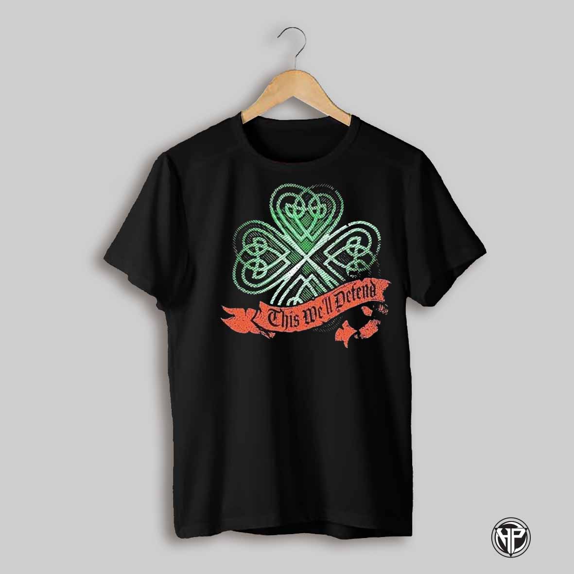This Well Defend Irish Colors T Shirts