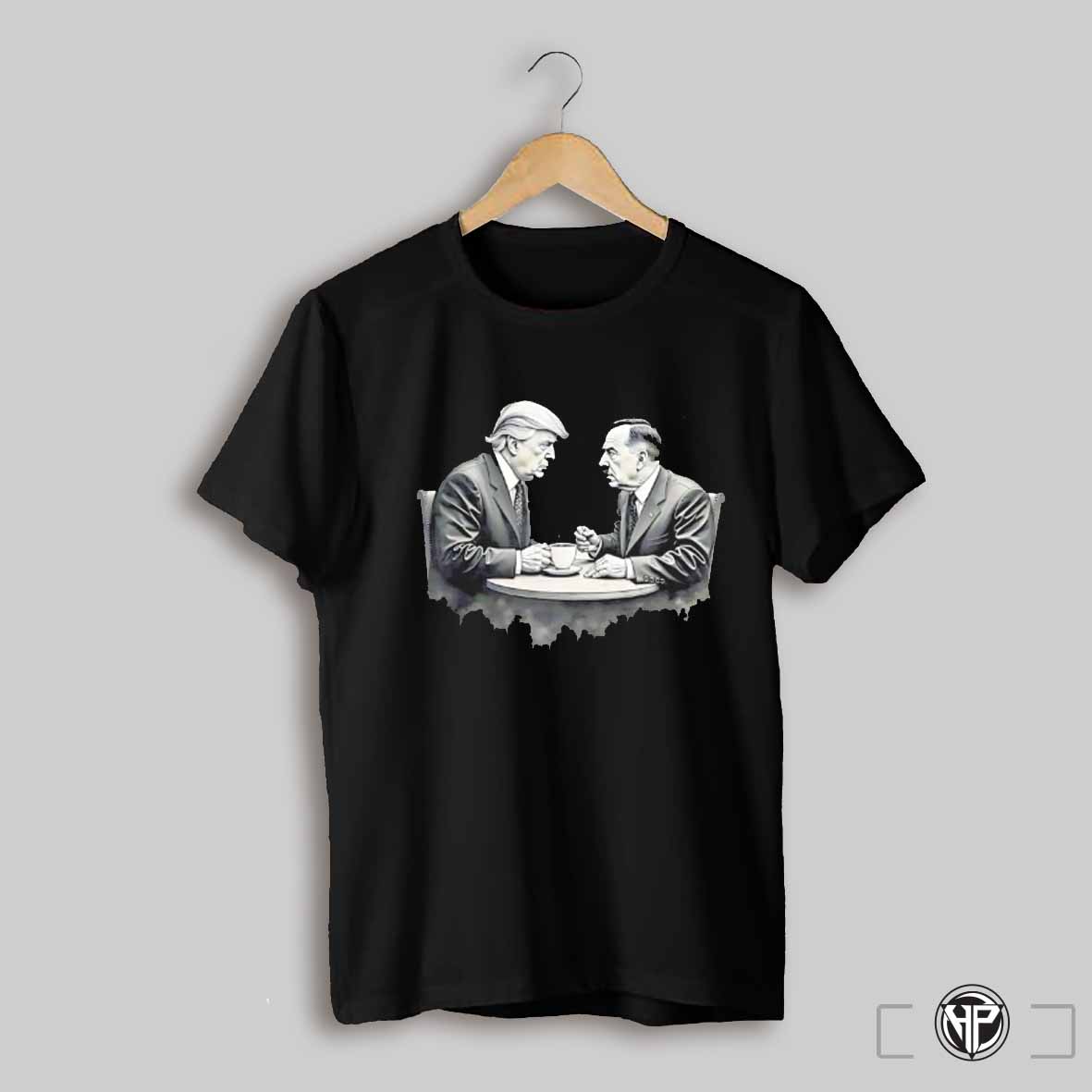 Trump And Hitler Humor Unisex Graphic Shirt