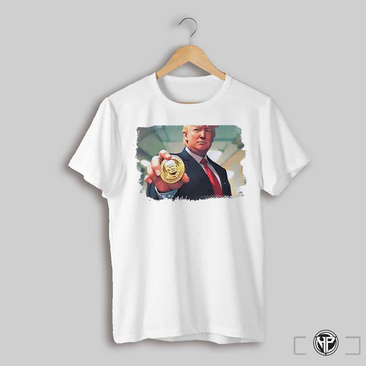 Trump Meme Crypto Coin Shirt